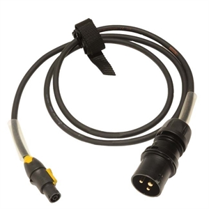 CEE til Powercon True1 Adaptor 2m