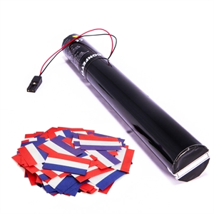 40cm El Konfettirør BIO Flag NL