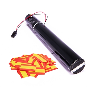 40cm El Konfettirør BIO Flag ES
