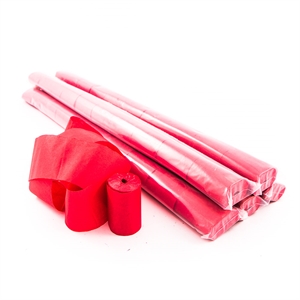 Papir Streamers Rød 20m