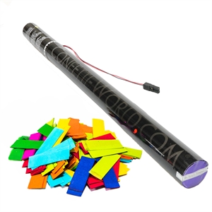 80cm El Konfettirør Mix Papir Konfetti BIO